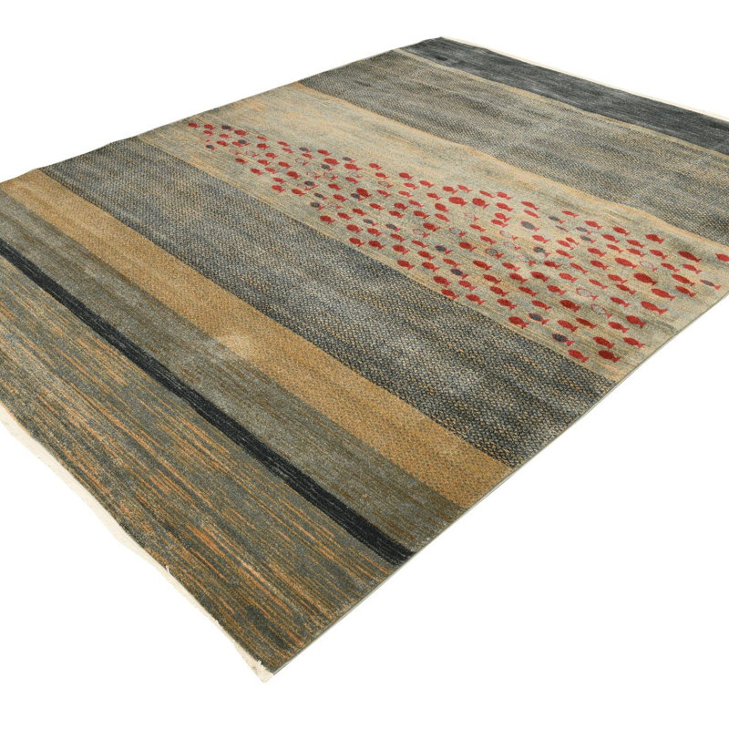 Abrigail Striped Indoor Rug, Rectangle 4' x 6'