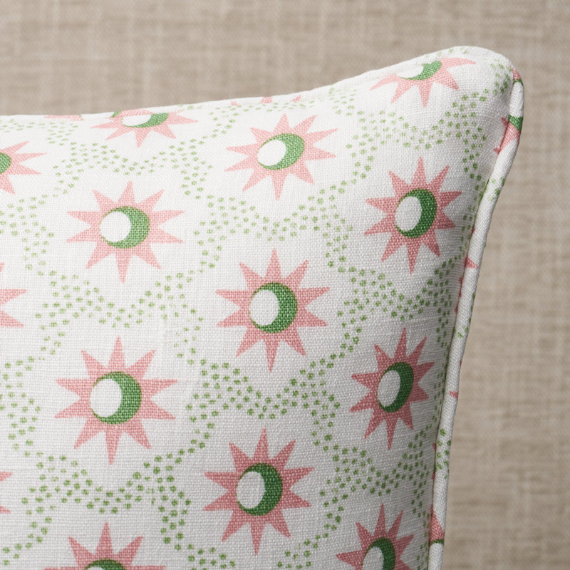 Lucie Pillow, Light Blue, 18"H x 18"W, Square