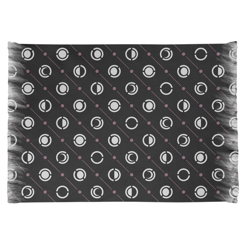 Tapis noir/blanc lune phases, Oui