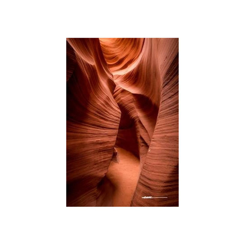 Antelope Canyon III Print by Mitchell Bloch, 60" H x 40" W, Image Brush Gel