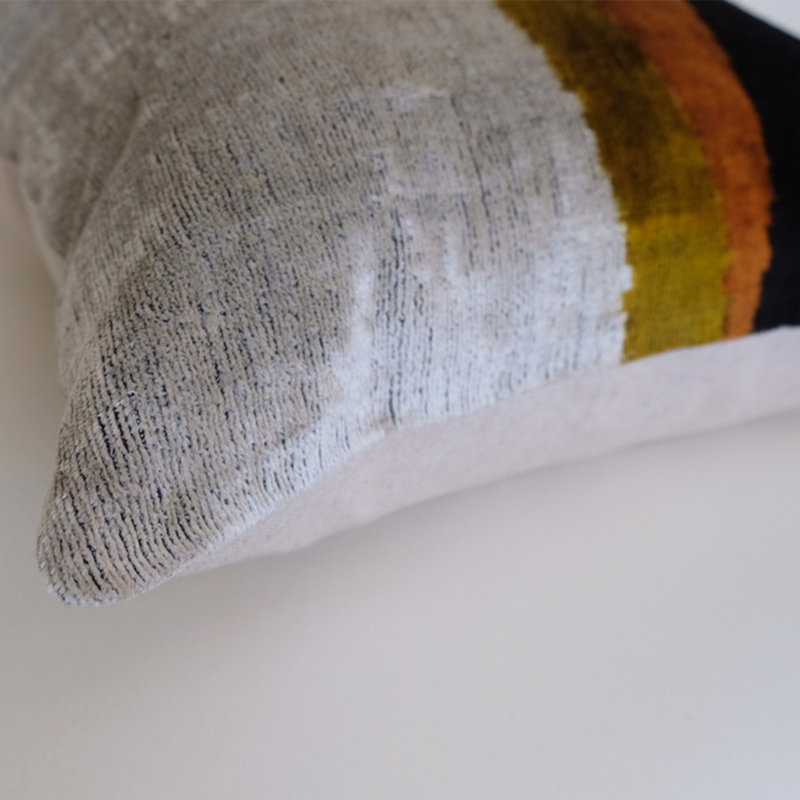 Hozat Feathers Square Pillow Cover & Insert