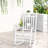 Traditional Wooden High-Back Rocking Chair For Porch, Indoor/Outdoor-801735998