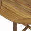 Table bistro pliante d'extérieur en bois d'acacia-582052811