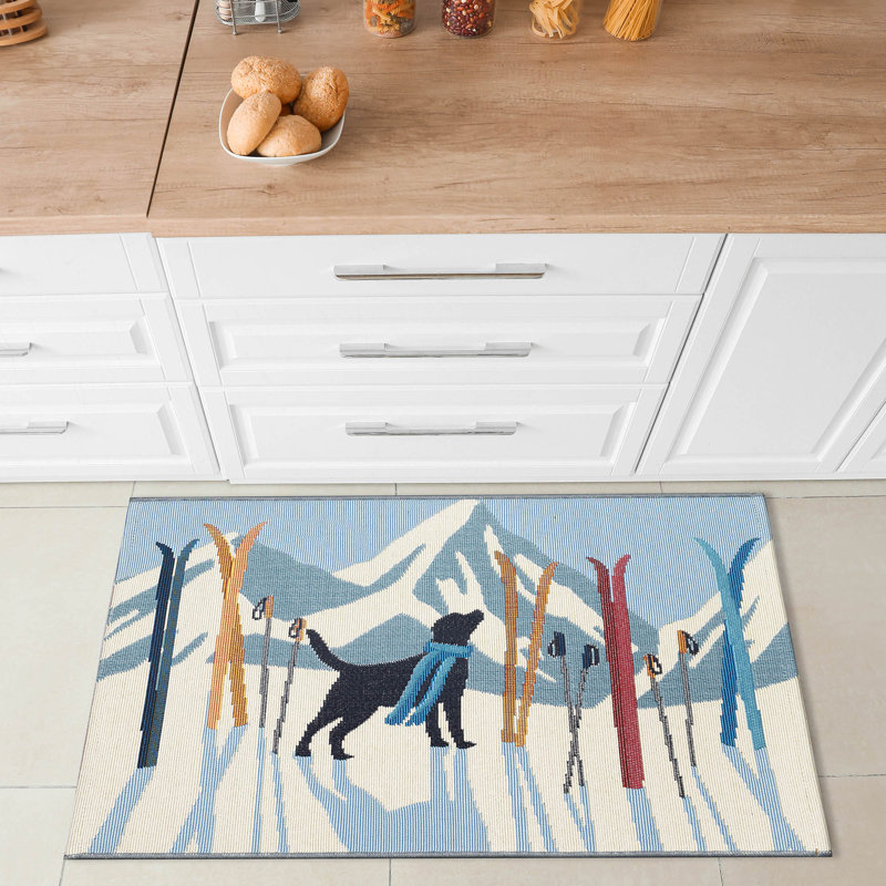 Tapis de cuisine Bismarck, Rectangle 2 pi 5 po x 3 pi 11 po