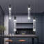 Luminaire suspendu en cristal 2 lumières DEL-1141246330