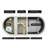 59'' x 30'' Freestanding Contemporary Soaking Acrylic Bathtub with Overflow and Drain-91479204