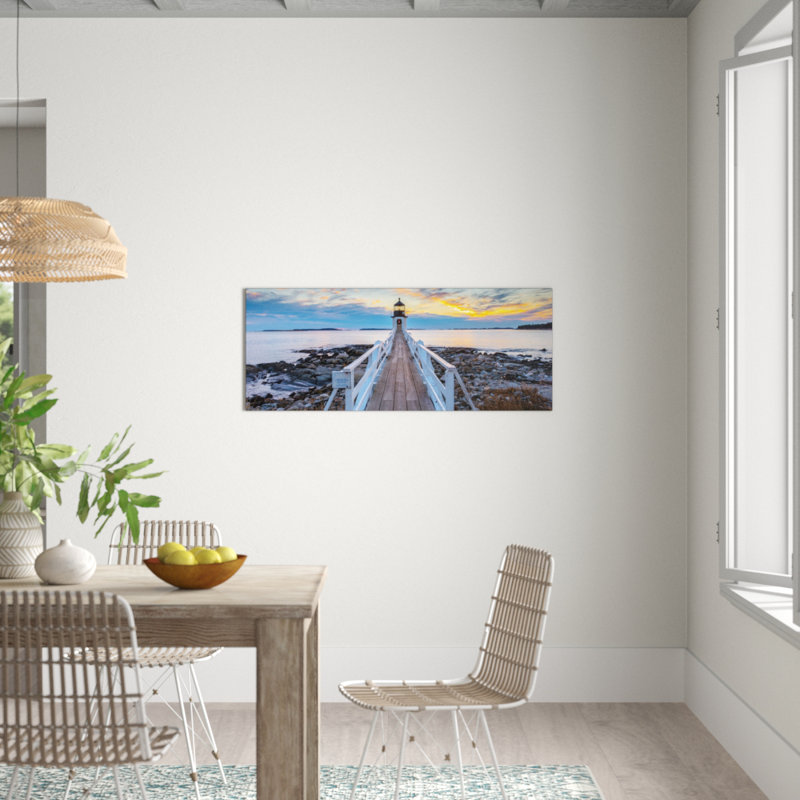 No Frame Print on Glass, 50 cm H x 125 cm W x 1.4 cm D