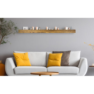 Tablette d'appoint en bois massif Britan