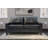 Ritter Modular Black Sofa Faux Leather-147430091