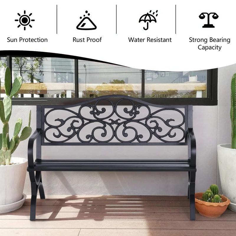 Hudock Outdoor Bench
