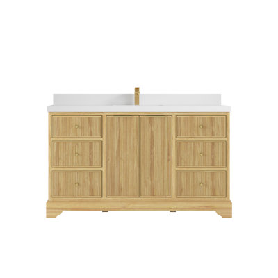 60'' Single Bathroom Vanity with Top