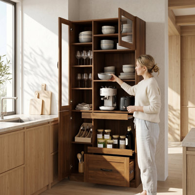 Armoire de cuisine avec bahut Bahar