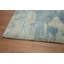 Tapis bleu 5 x 8