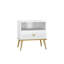 Amyna 50cm W Bedside Table