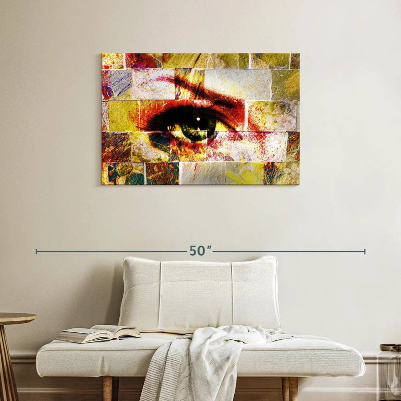 Shuttleworth Abstract Gaze, 24" H x 36" W