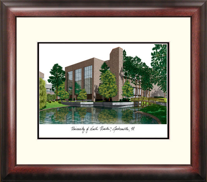 NCAA North Florida Ospreys Alumnus Lithograph Picture Frame