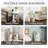 Rotating Bookshelf Tower, Solid Wood Rotating Bookshelf, 2 Tier Spinning Bookshelf With 2 Drawers, 360 Display Revolving Bookcase For Kids&adults, Round Corner Book Shelf For Bedroom, Living Room-1225185994