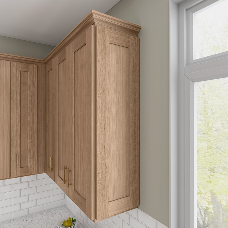 Panneau de porte décoratif en chêne Sinber Redondo, l 11,5 po x H 41 po, H 41 po x l 11,5 po, Chêne Redondo