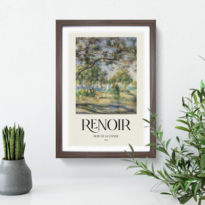 Bois De La Chaise by Pierre-Auguste Renoir - Picture Frame Art Prints