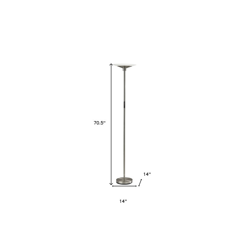 Anzhelika 71" LED Torchiere Floor Lamp