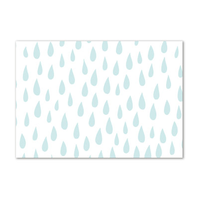 Droplets - Wrapped Canvas Print