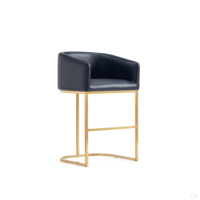 Tabouret de comptoir rembourré Louvre