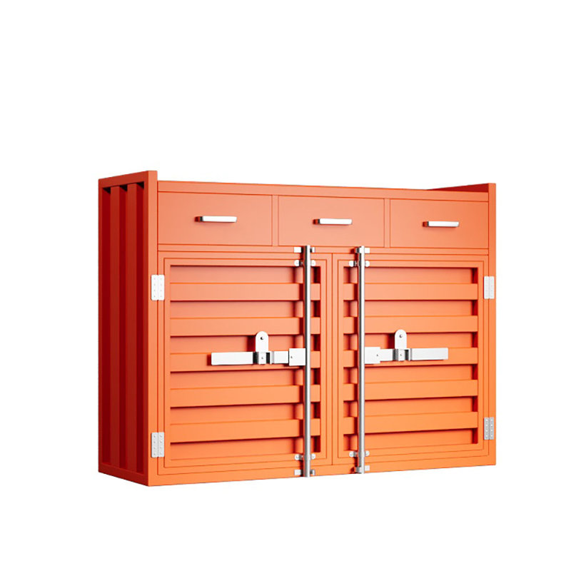 Kaniya 47.24'' Sideboard, Orange