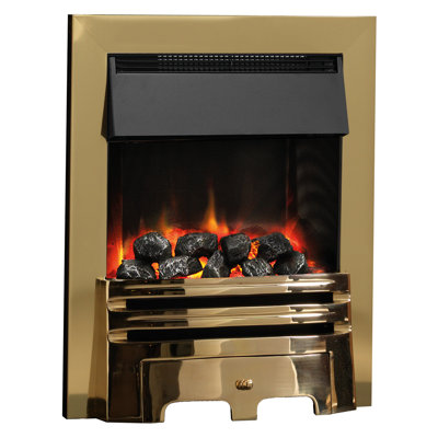 Zion Belfry Heating 49.5 cm W Electric Fireplace Insert