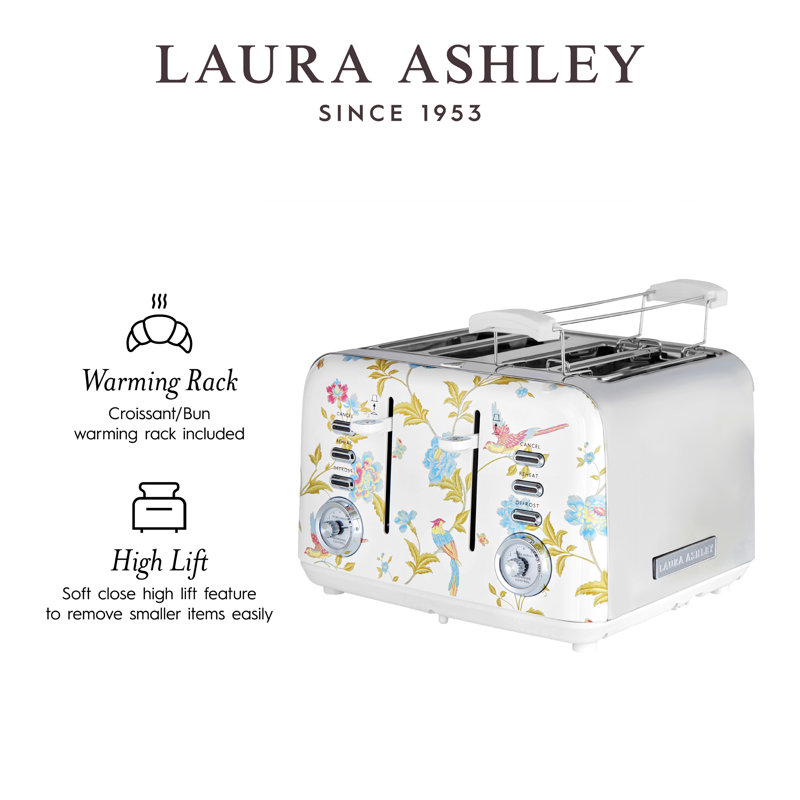 Laura Ashley VQ Laura Ashley 4-Slice Toaster 