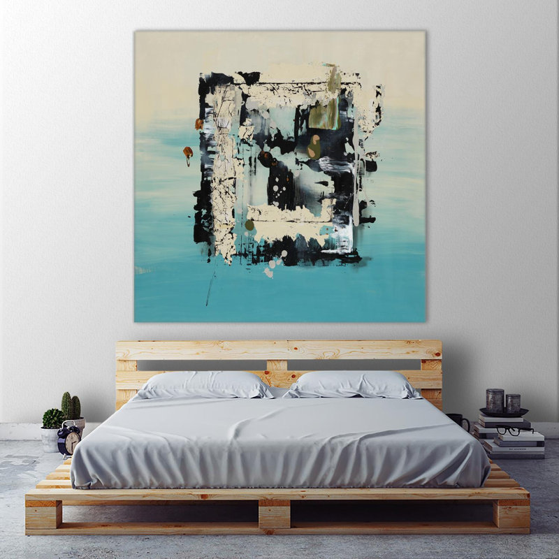 «Get On The Floor On Canvas» par Daleno, reproduction d'art, H 54 po x l 54 po x P 1,5 po