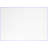 Bookshelf 5 Tier Modern Industrial White Laminate/Grey Metal 60"H | White | MDF-1287867233