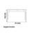 Solid wood drawer design desk-110434181