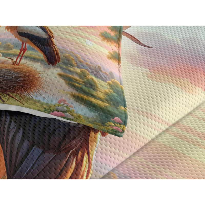 Polyester Coverlet, Queen Coverlet + 2 Standard Shams