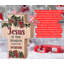 Plaque de table «Jesus The Raison Cross»