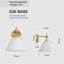 Lampe murale Rome 1 blanche-158903909