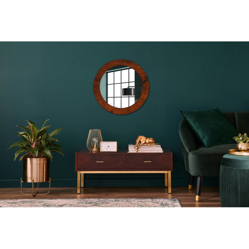 Huldar Glass Flat Wall Mirror