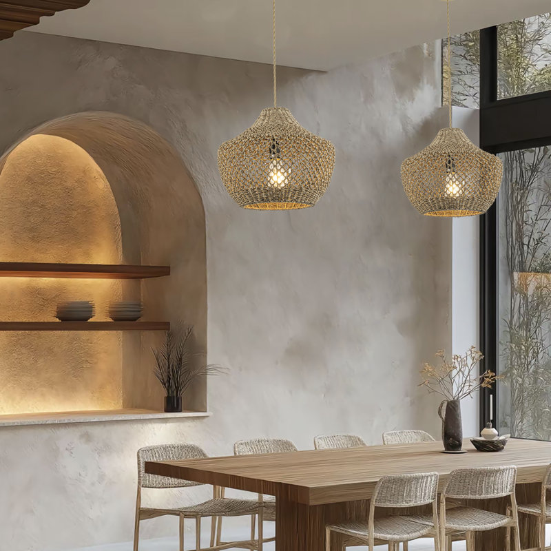Luminaire suspendu boho Chellieann