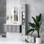Armoire de rangement pour salle de bain avec tablettes, armoire à papier hygiénique-1758655268