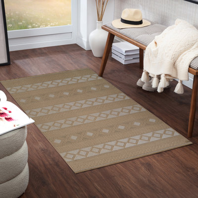 Jute Boho Runner Tan/Beige_MYS2302
