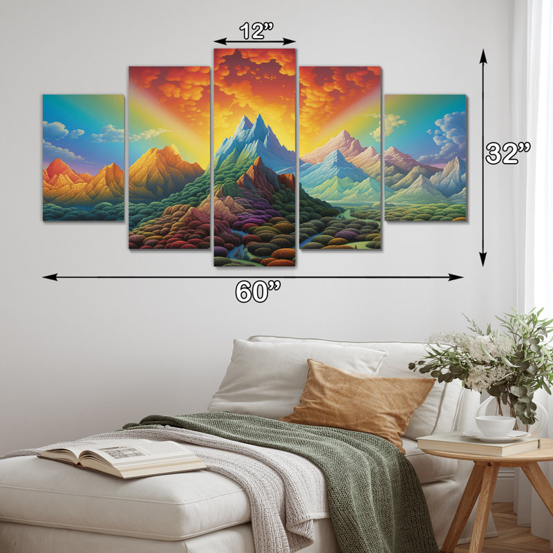 Montagnes Conscience Rainbow Awakenings