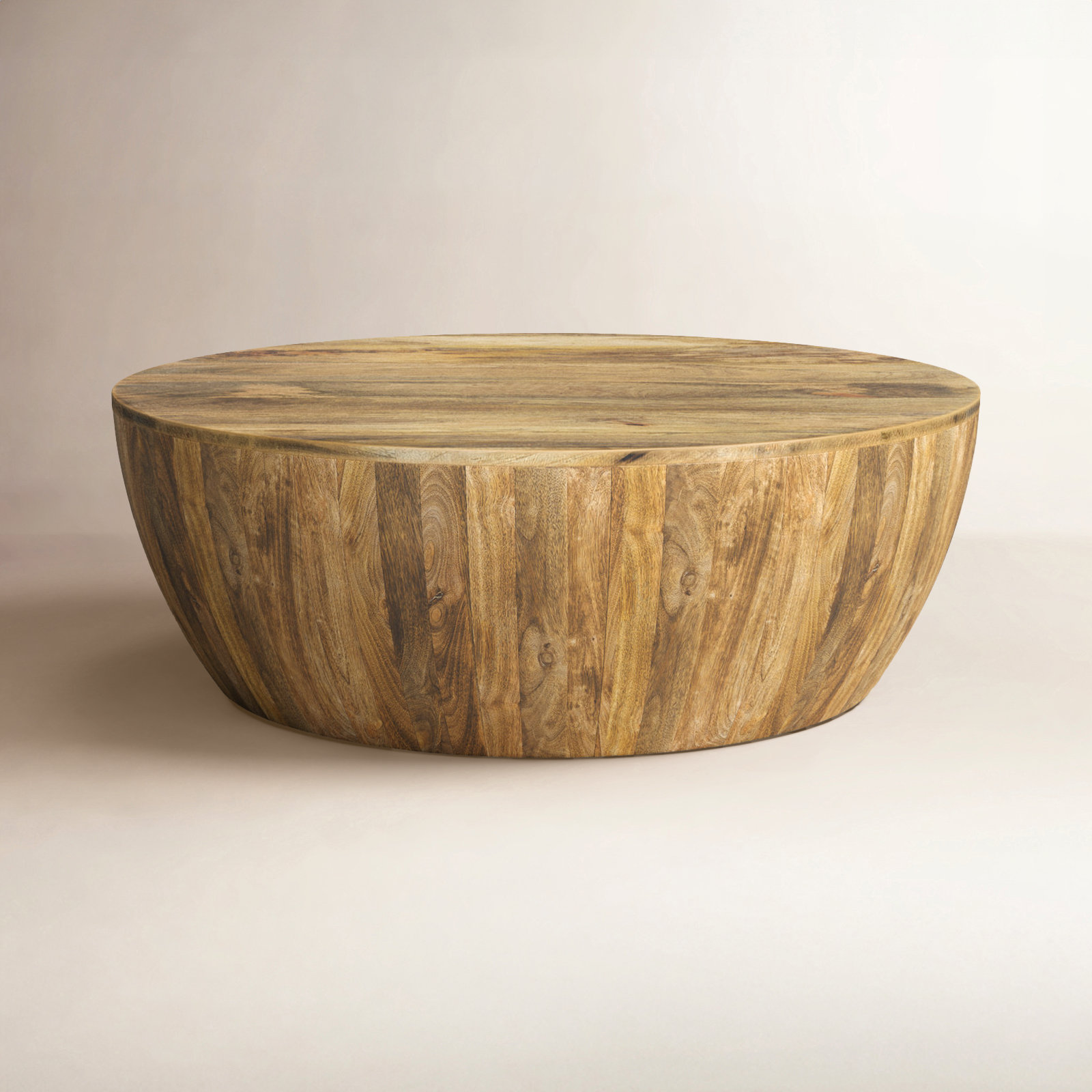 36" Mango Coffee Table, Natural