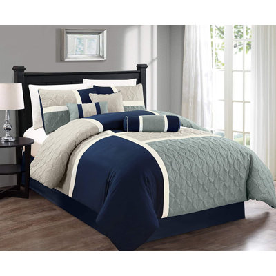 Upland Patchwork 7 Piece Comforter Set