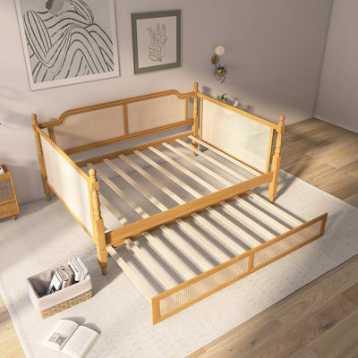 Traditional Stule Rattan Twin Size Daybed