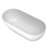 59" Freestanding Solid Surface Stone Resin Bathtub with Overflow and Pop-up Drain-123384697-123514213