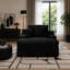 Méridienne surdimensionnée de 67 po avec canapé-lit intérieur et porte-gobelets, poches de rangement latérales et 3 coussins, sans assemblage requis-132285790