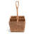 Natural Fibers Square Flatware Caddy