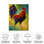 Toile d'extérieur «Hot Shot Rooster» par Arniesha Marion Rose-87945209