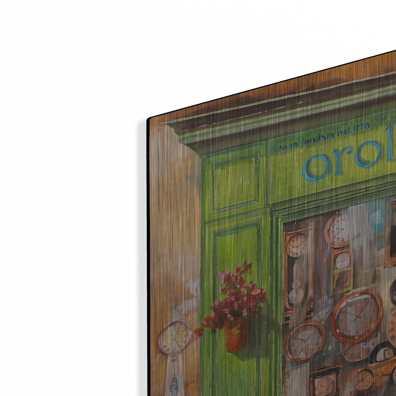"Orologi A Pendolo" par Guido Borelli, H 24 po x l 36 po