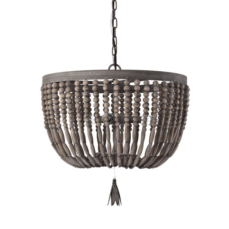 Lustre bol 3 lumières en ardoise