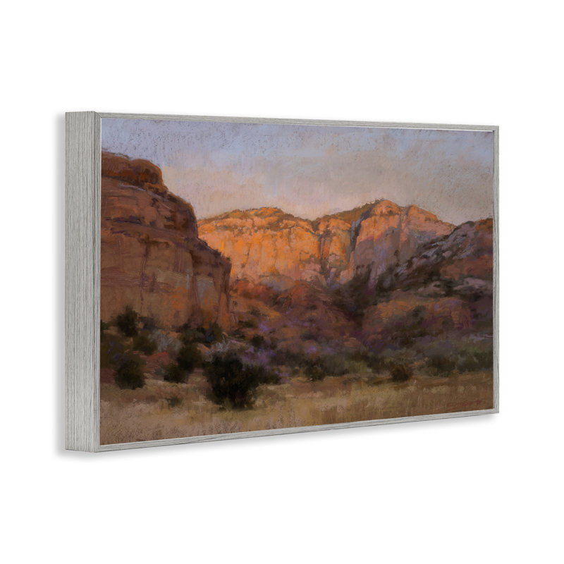 «Canyon Cliff», art giclée par Christine Debrosky, Estampe numérique Farmhouse, H 12 po x l 18 po